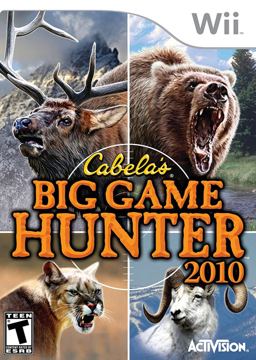 Cabela's Big Game Hunter 2010 - Wii - Complete Video Games Nintendo   