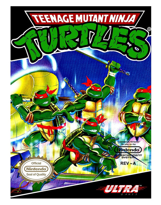 Teenage Mutant Ninja Turtles - NES - Complete Video Games Nintendo   