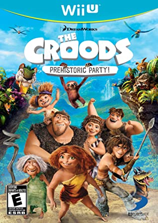 The Croods - Prehistoric Party - Wii U - Complete Video Games Nintendo   