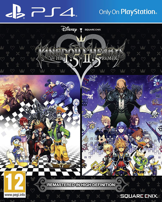 Kingdom Hearts - HD 1.5 +2.5 Remix - Playstation 4 - Complete Video Games Sony   