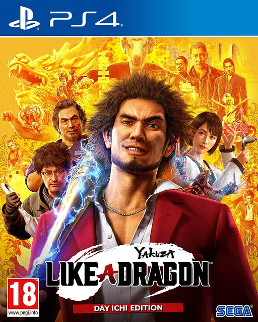 Yakuza - Like a Dragon - Day Ichi Steelbook - Playstation 4 - Complete Video Games Sony   