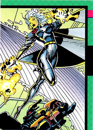 Marvel X-Men 1992 - 093 -  Storm Vintage Trading Card Singles Impel   