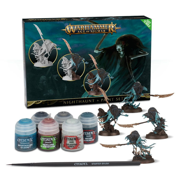 Nighthaunt + Paint Set - Warhammer Age of Sigmar Starter Set Miniatures GAMES WORKSHOP RETAIL, IN   