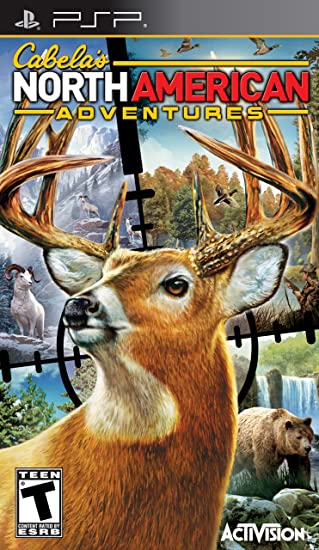 Cabela's North American Adventures - PSP - in Case Video Games Sony   