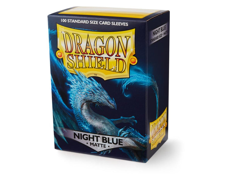 Dragon Shields: (100) Matte Night Blue Accessories ARCANE TINMEN   