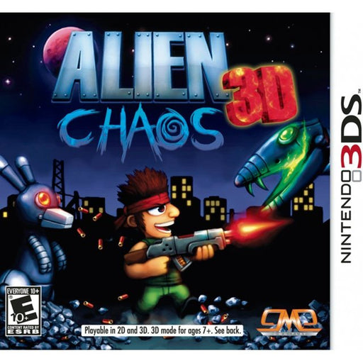 Alien Chaos 3D - 3DS - in Case Video Games Nintendo   