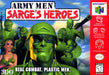 Army Men Sarge’s Heroes - N64 - Loose Video Games Nintendo   