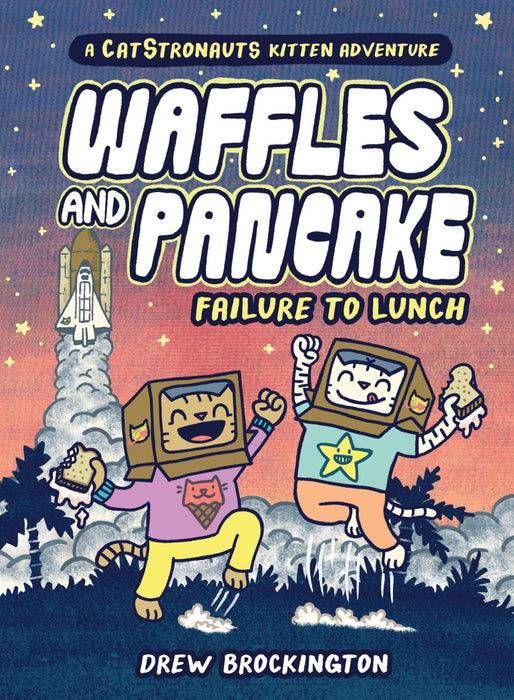 Waffles and Pancake Vol 03 - Failure to Lunch - A Catstronauts Kitten Adventure Book Little Brown Ink   