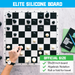 Best Chess Set Ever - Black Silicone Board Board Games Best Chess Set Ever   