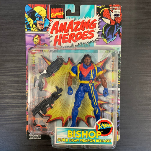 X-Men Amazing Heroes Toybiz - Bishop - in Package Vintage Toy Heroic Goods and Games   