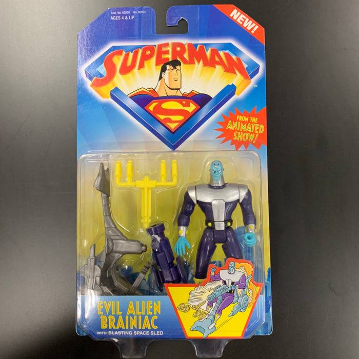 Superman Adventures - Evil Alien Brainiac Vintage Toy Heroic Goods and Games   
