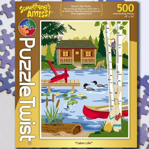 Cabin Life - 500 Pieces Puzzles Puzzletwist   