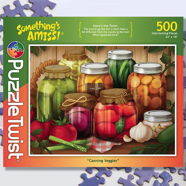 Canning Fruit - 500 Pieces Puzzles Heroic Goods and Games   