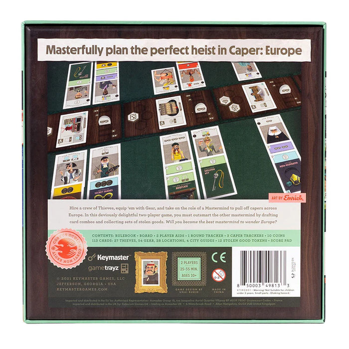 Caper - Europe Board Games Keymaster Games   