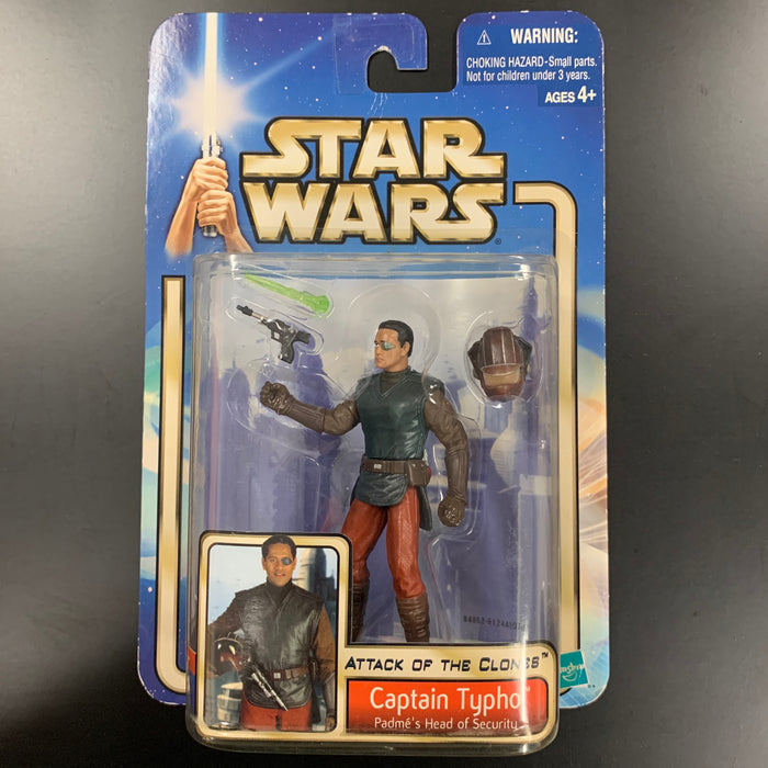 Star Wars - Attack of the Clones - Captain Typho - Padme’s Head of Security Vintage Toy Heroic Goods and Games   