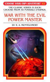 Choose Your Own Adventure 12 - War With the Evil Power Master Book Heroic Goods and Games   