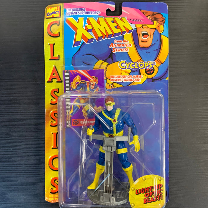 X-Men Classics Toybiz- Cyclops - Animated - Optic Blasts - in Package Vintage Toy Heroic Goods and Games   
