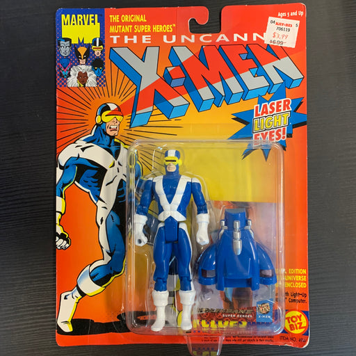 X-Men Toybiz - Cyclops - Series 1 (but not 1st printing) - in Package Vintage Toy Heroic Goods and Games   