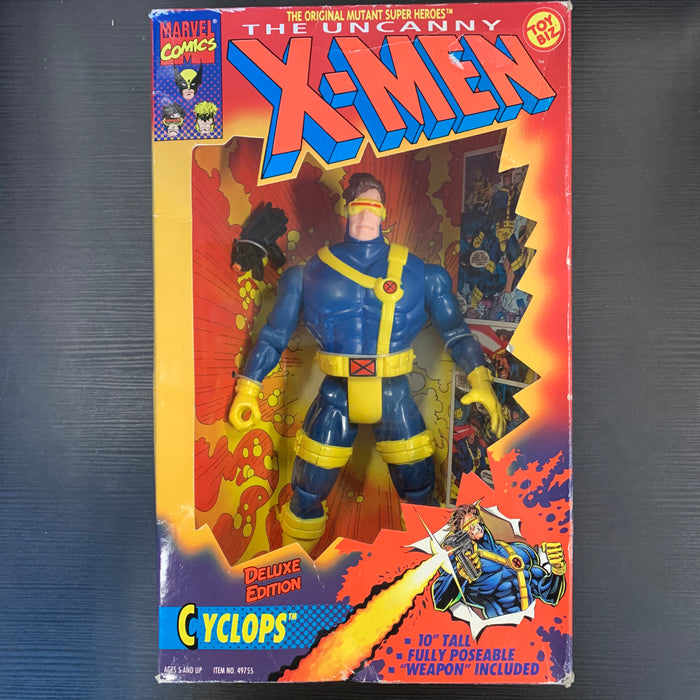 X-Men Toybiz- Cyclops 10 Inch Figure - in Package Vintage Toy Heroic Goods and Games   