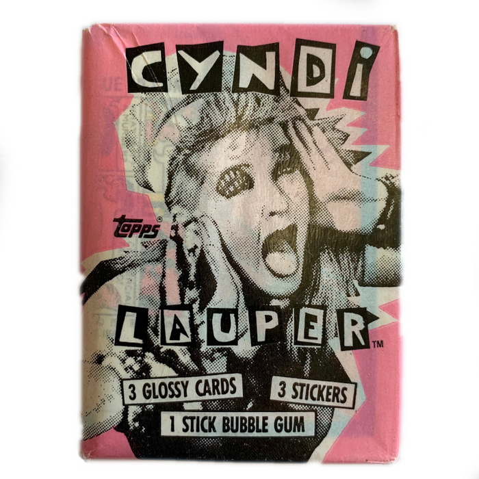 Cyndi Lauper Trading Cards Pack Vintage Trading Cards Heroic Goods and Games   