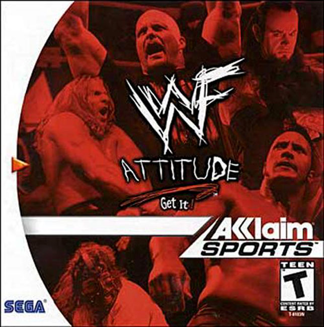 WWF Attitude - Dreamcast - Complete Video Games Sega   