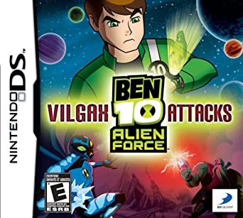 Ben 10 Alien Force - Vilgan Attacks - DS - in Case Video Games Nintendo   