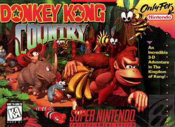 Donkey Kong Country - SNES- Loose Video Games Nintendo   