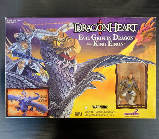 Dragonheart - Evil Griffin Dragon and King Einon - in Package Vintage Toy Heroic Goods and Games   