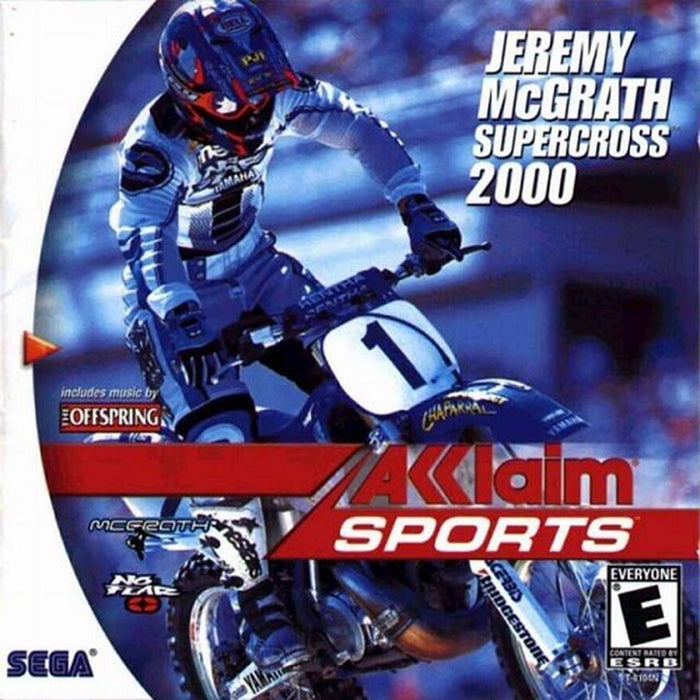 Jeremy McGrath Supercross 2000 - Dreamcast - Complete Video Games Sega   