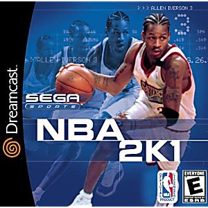 NBA2K1 - Dreamcast - Complete Video Games Sega   