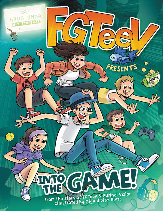 FGTeev Presents Into the Game! Book Heroic Goods and Games   