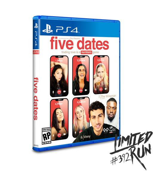 Five Dates - Limited Run #392 - Playstation 4 - Sealed Video Games Limited Run   