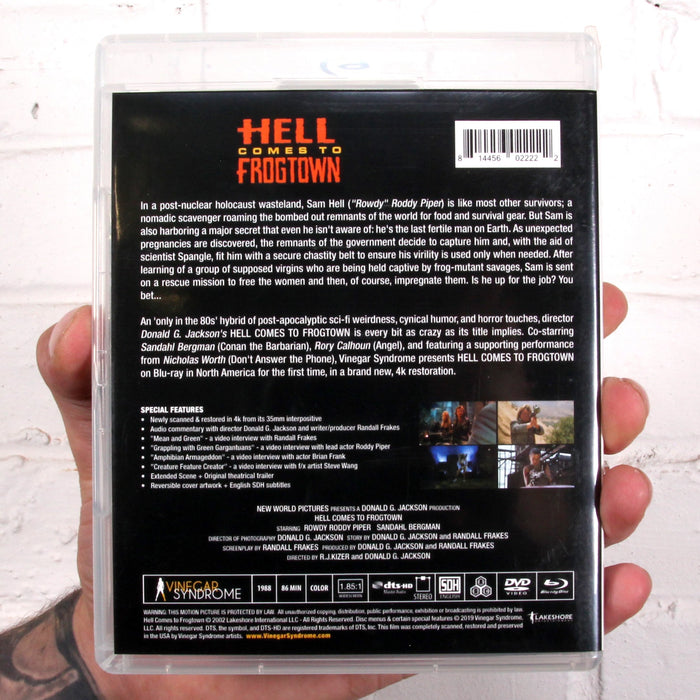 Hell Comes to Frogtown - Blu-Ray/DVD - Sealed Media Vinegar Syndrome   
