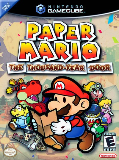 Paper Mario - The Thousand-Year Door - Gamecube - Complete Video Games Nintendo   