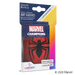 Gamegenic Marvel Champions Art Sleeves - Spider-Man Accessories ASMODEE NORTH AMERICA   