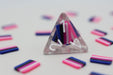 Genderfluid Flag RPG Dice Set Accessories Foam Brain   