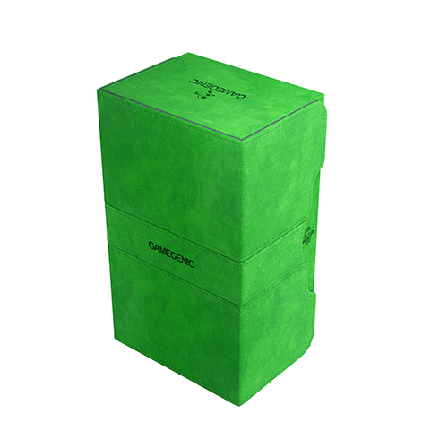 Gamegenic Stronghold - 200+ Card Convertible Deck Box: Green Accessories Asmodee   