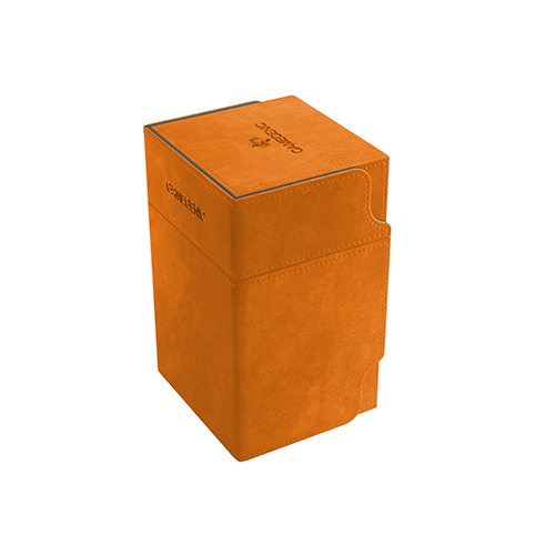 Gamegenic Watchtower - 100+ Card Convertible Deck Box: Orange Accessories Asmodee   