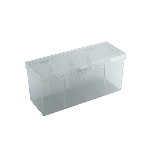 Gamegenic Fourtress 320+ Deck Box: Clear Accessories Asmodee   