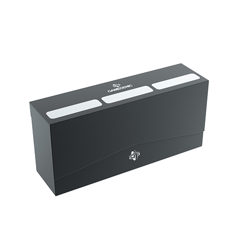 Gamegenic Triple Deck Holder: 240+ Card Deck Box: Black Accessories Asmodee   
