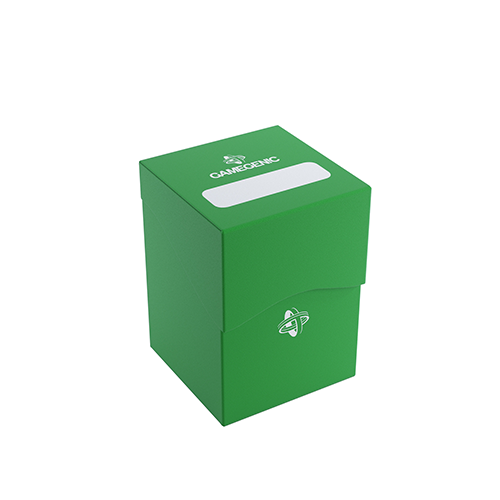 Gamegenic Deck Holder 100+ Card Deck Box: Green Accessories Asmodee   