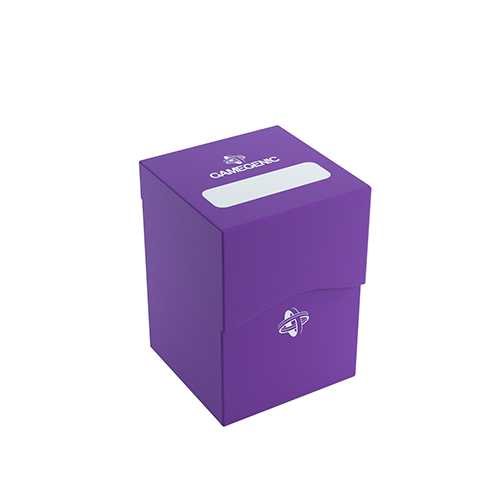 Gamegenic Deck Holder 100+ Card Deck Box: Purple Accessories Asmodee   