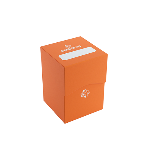 Gamegenic Deck Holder 100+ Card Deck Box: Orange Accessories Asmodee   