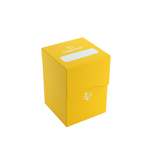 Gamegenic Deck Holder 100+ Card Deck Box: Yellow Accessories Asmodee   