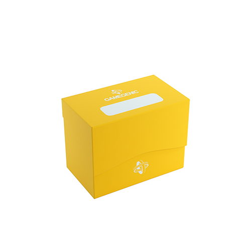 Gamegenic Side Holder 80+ Card Deck Box: Yellow Accessories Asmodee   