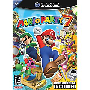 Mario Party 7 - Gamecube - in Case Video Games Nintendo   