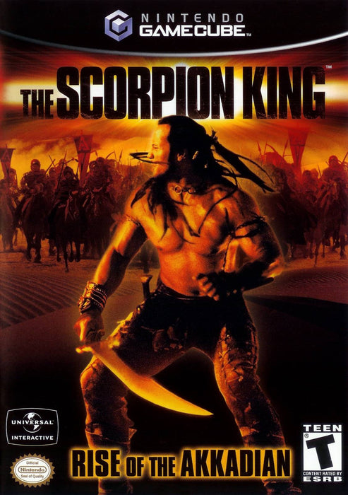 Scorpion King Rise of the Akkadian - Gamecube - in Case Video Games Nintendo   