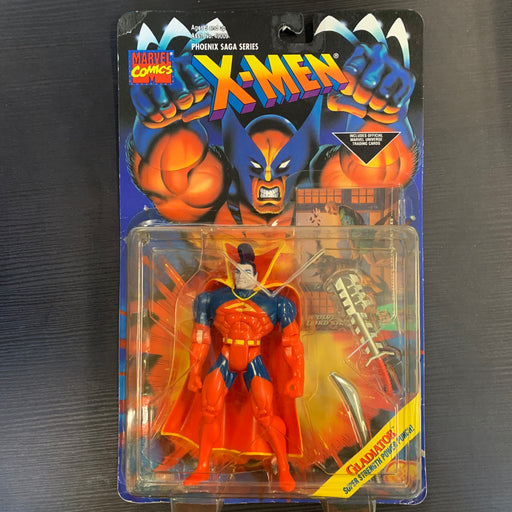 X-Men Phoenix Saga Toybiz - Gladiator - in Package but not as nice as the other one. Vintage Toy Heroic Goods and Games   