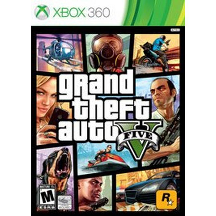 Grand Theft Auto V - Xbox 360 - Complete Video Games Microsoft   