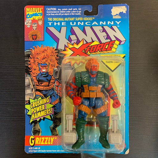 X-Men X-Force Toybiz - Grizzly - in Package Vintage Toy Heroic Goods and Games   